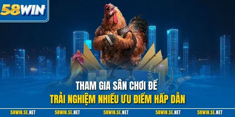 Tham gia sân chơi để trải nghiệm nhiều ưu điểm hấp dẫn